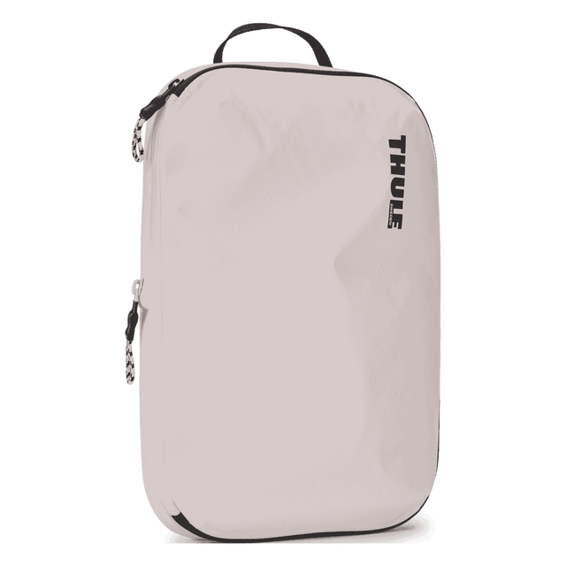 Thule compression packing cube medium in white, front view