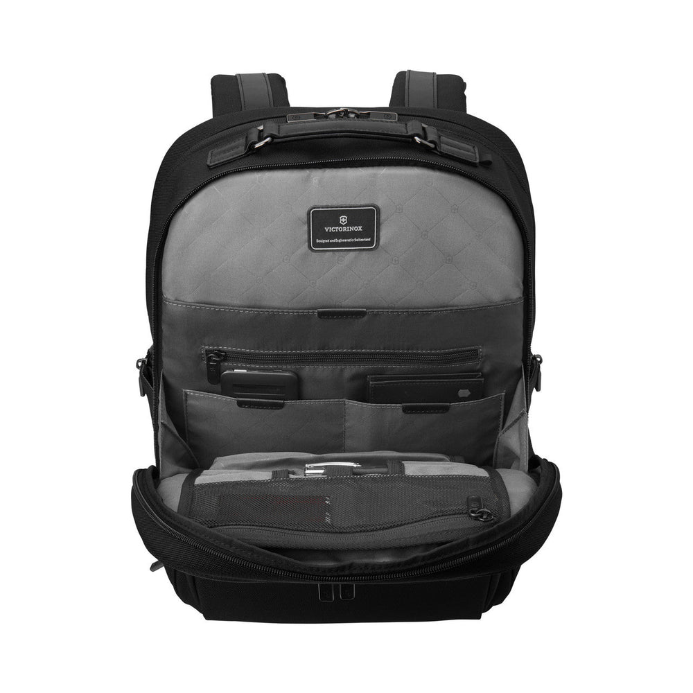 Victorinox Werks Professional Deluxe Backpack — Black