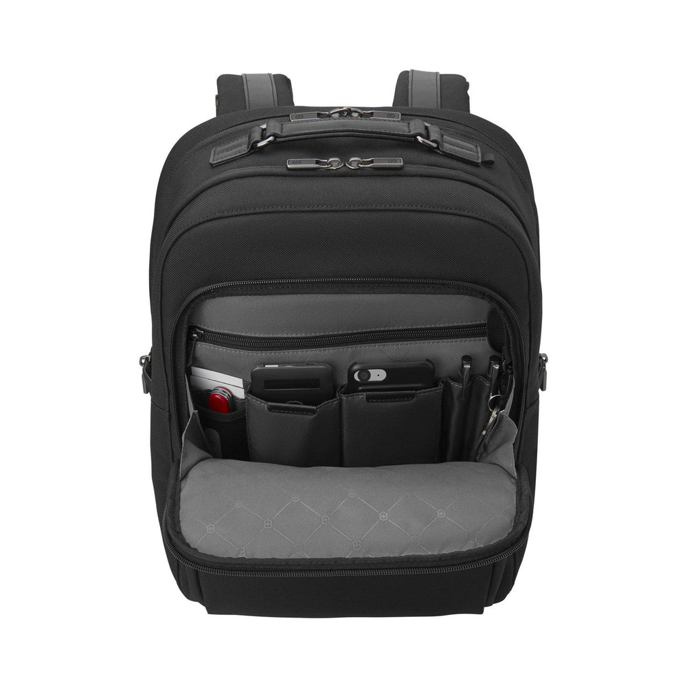 Victorinox Werks Professional Deluxe Backpack — Black
