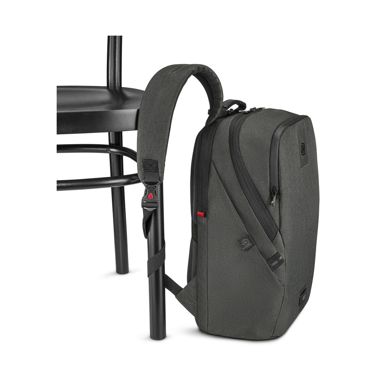 Wenger Eco Smart 16 Inch Laptop Backpack Recycled Charcoal