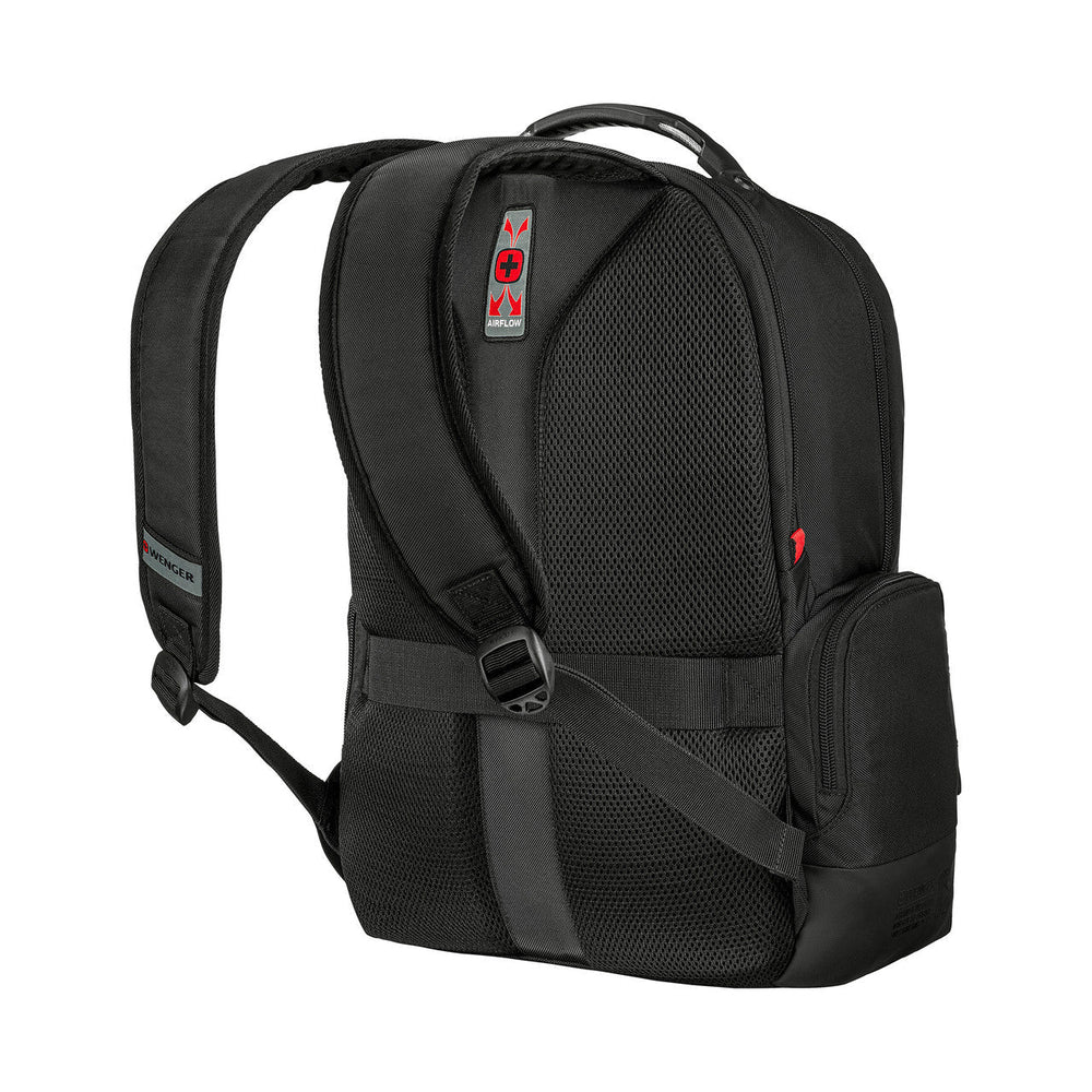 Wenger Reload Black Laptop Backpack Waterproof 15.6 Inch