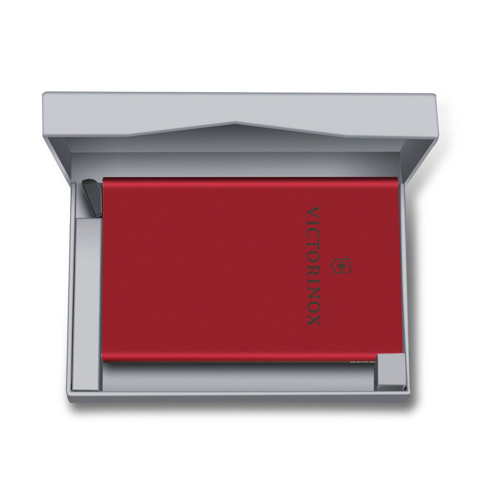 Victorinox Altius Secrid Essential Card Wallet — Red