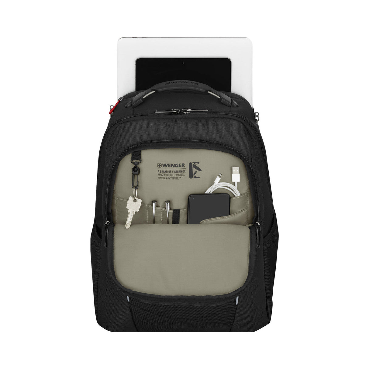 Wenger Altair Eco Laptop Backpack for 15.6 Inch Devices Black
