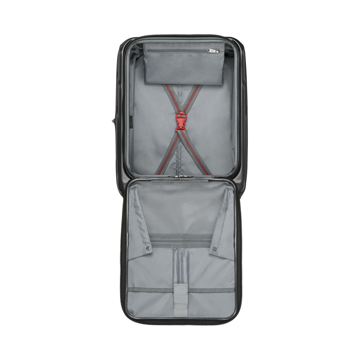 Wenger Amplix Hardside Carry-on Luggage with USB Ports Black
