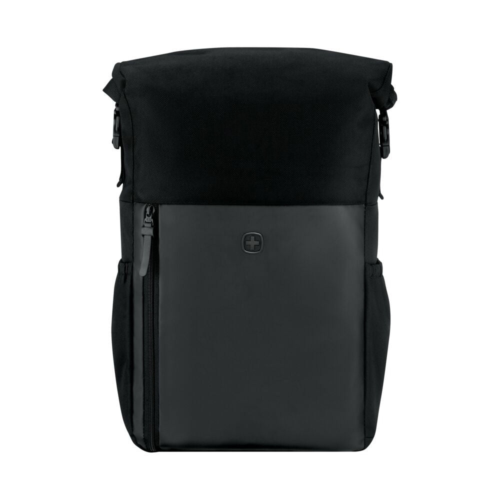 Wenger Urbanone Roll-Top Backpack Black - Image 1