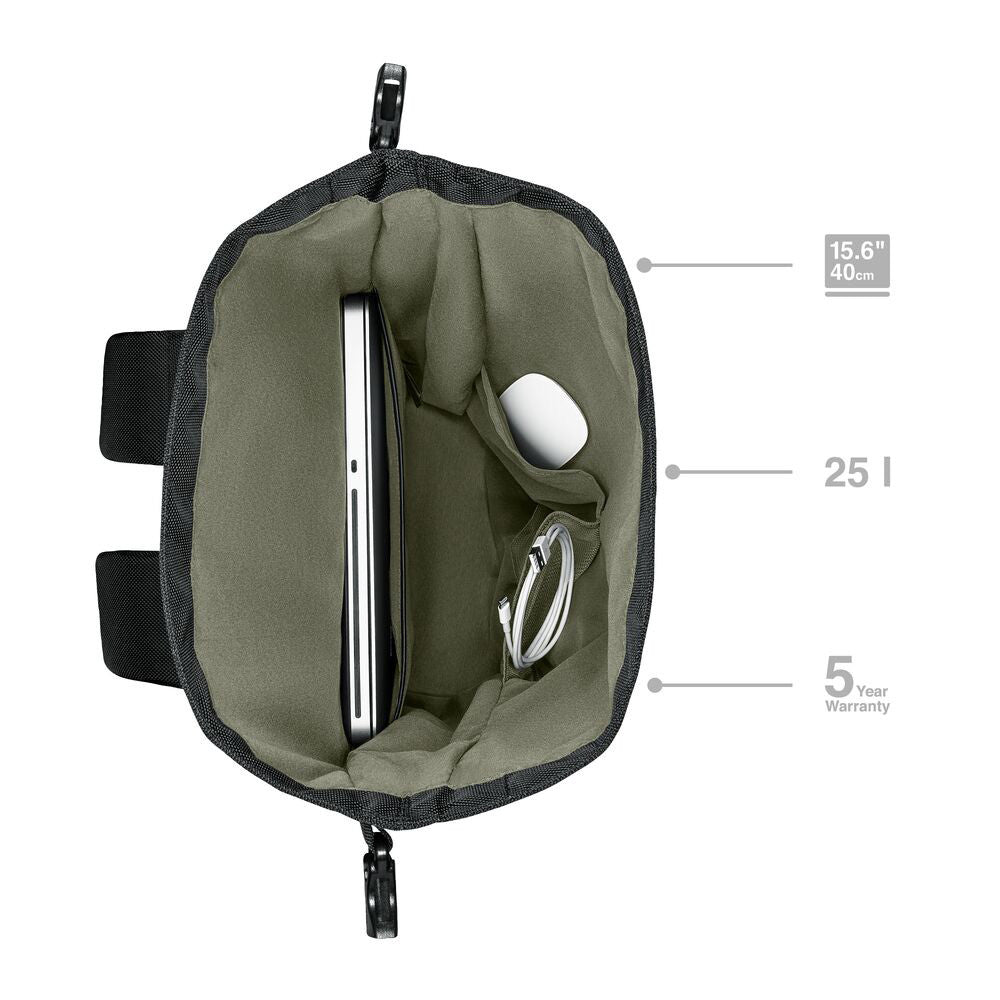 Wenger Urbanone Roll-Top Backpack Black - Image 11
