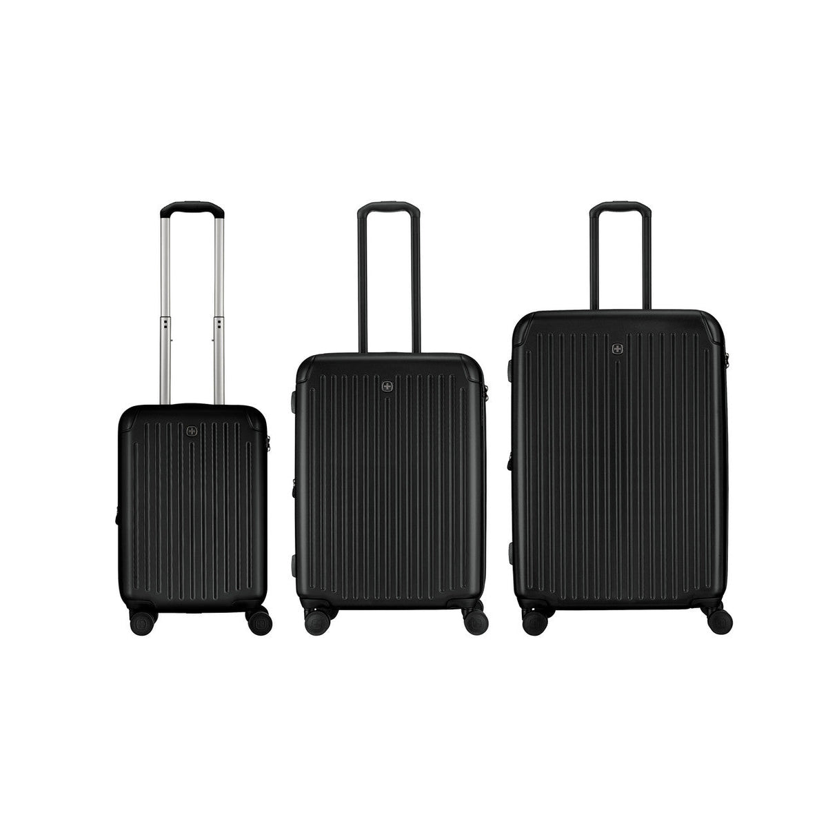 Wenger Flyn Pro Hardside Luggage Set 3-Piece Black