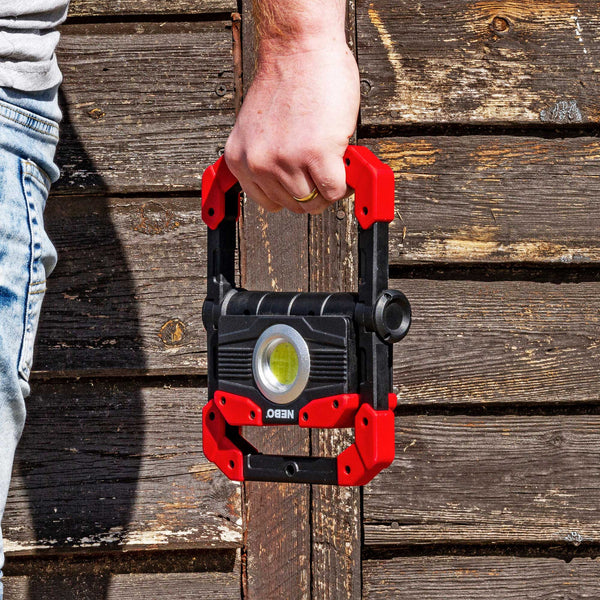 NEBO Rechargeable 2000 Lumen Work Light with Power Bank 89572B