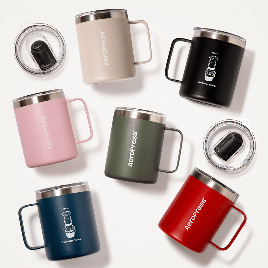 AeroPress Travel Coffee Mug Black