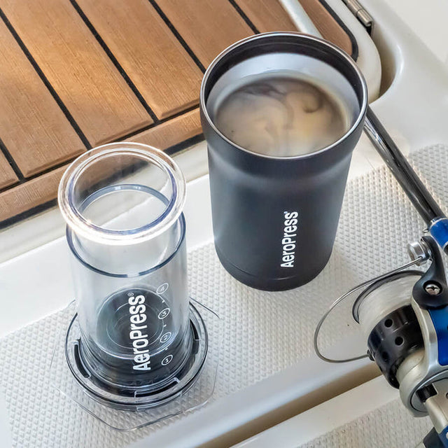 AeroPress Go Plus Travel Coffee Press Black