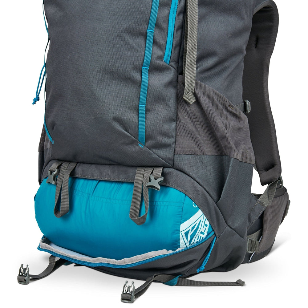 Asher 65l Backpack - Beluga/Stormy Blue