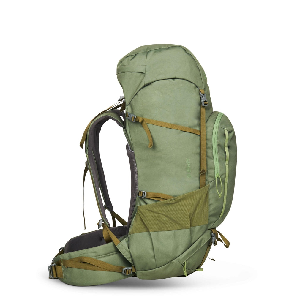 Asher 65l Backpack - Winter Moss/Dill