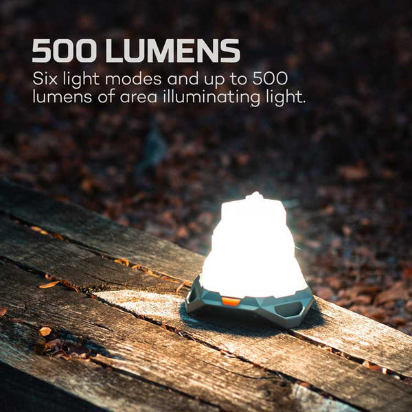 NEBO Galileo Air 500 Lumen Lantern 89833 with Water-Resistant Design