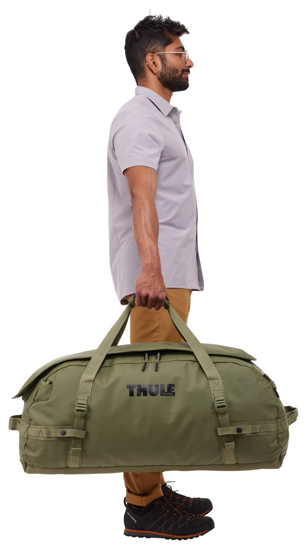 Thule Chasm 90L Duffel - Olivine
