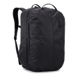 Thule Aion travel backpack 40L in black waxed canvas, front view