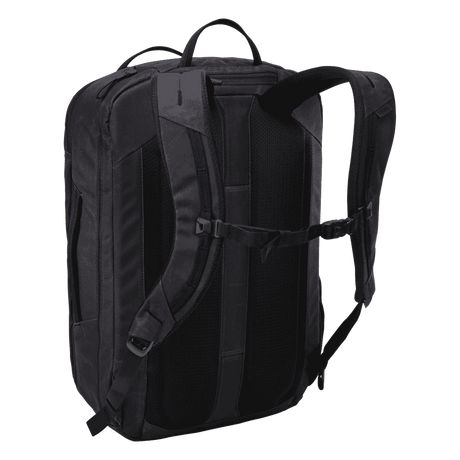 Thule Aion travel backpack 40L black, rear harness and back panel