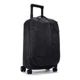 Thule Aion carry-on spinner black, angled view showing telescoping handle