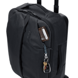 Thule Aion carry-on spinner black, rear panel and oversized wheels