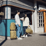 Thule Aion carry-on spinner open, showing removable compression packing cube