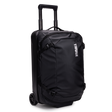 Thule Chasm carry-on wheeled duffel 40L in black, front view