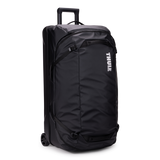 Thule Chasm rolling duffel 110L in black, front view