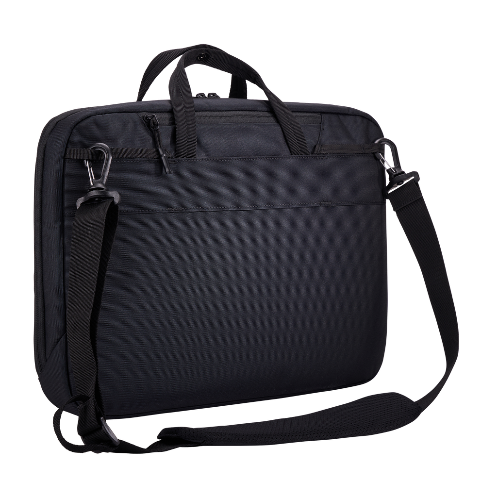 Thule Subterra 2 laptop attaché black, rear luggage pass-through strap