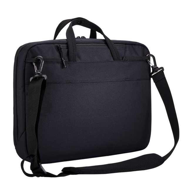 Thule Subterra 2 laptop attaché black, rear luggage pass-through strap