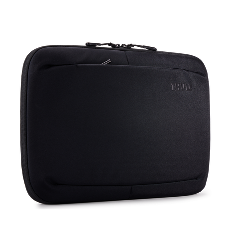 Thule Subterra 2 16in MacBook sleeve in black, front view
