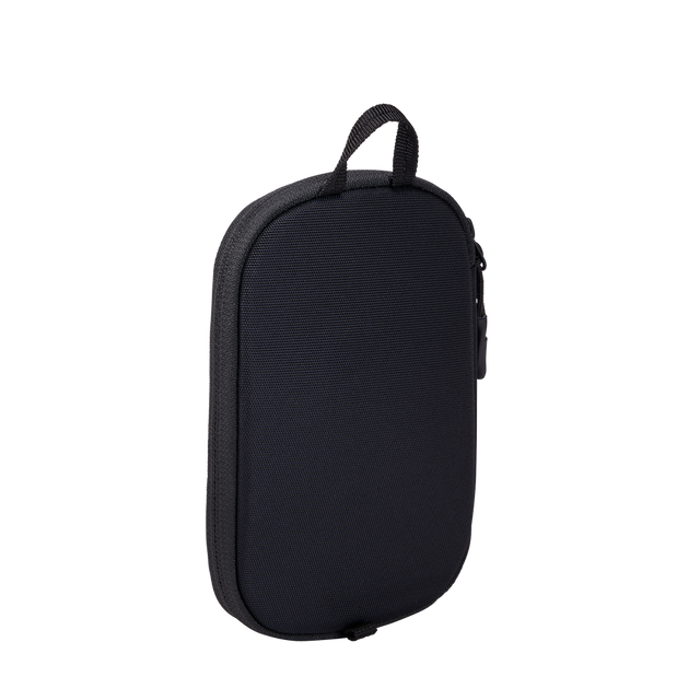 Thule Subterra 2 PowerShuttle Mini black, open with cables and adapters stowed