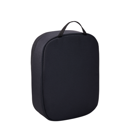 Thule Subterra 2 PowerShuttle Plus black, open showing elastic loops and pockets