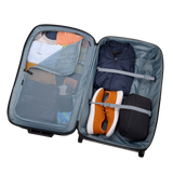 Thule Subterra 2 wheeled duffel black, oversized wheels and polycarbonate back panel