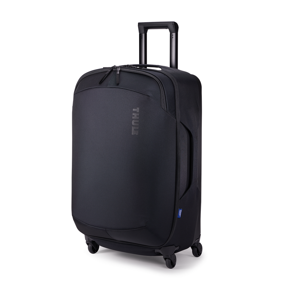 Thule Subterra 2 checked spinner 68cm in black, front view