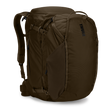 Thule Landmark 60L travel pack in deep khaki, front view