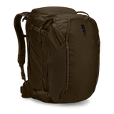 Thule Landmark 60L travel pack in deep khaki, front view