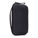 Thule Aion travel organizer black, angled view with hand strap