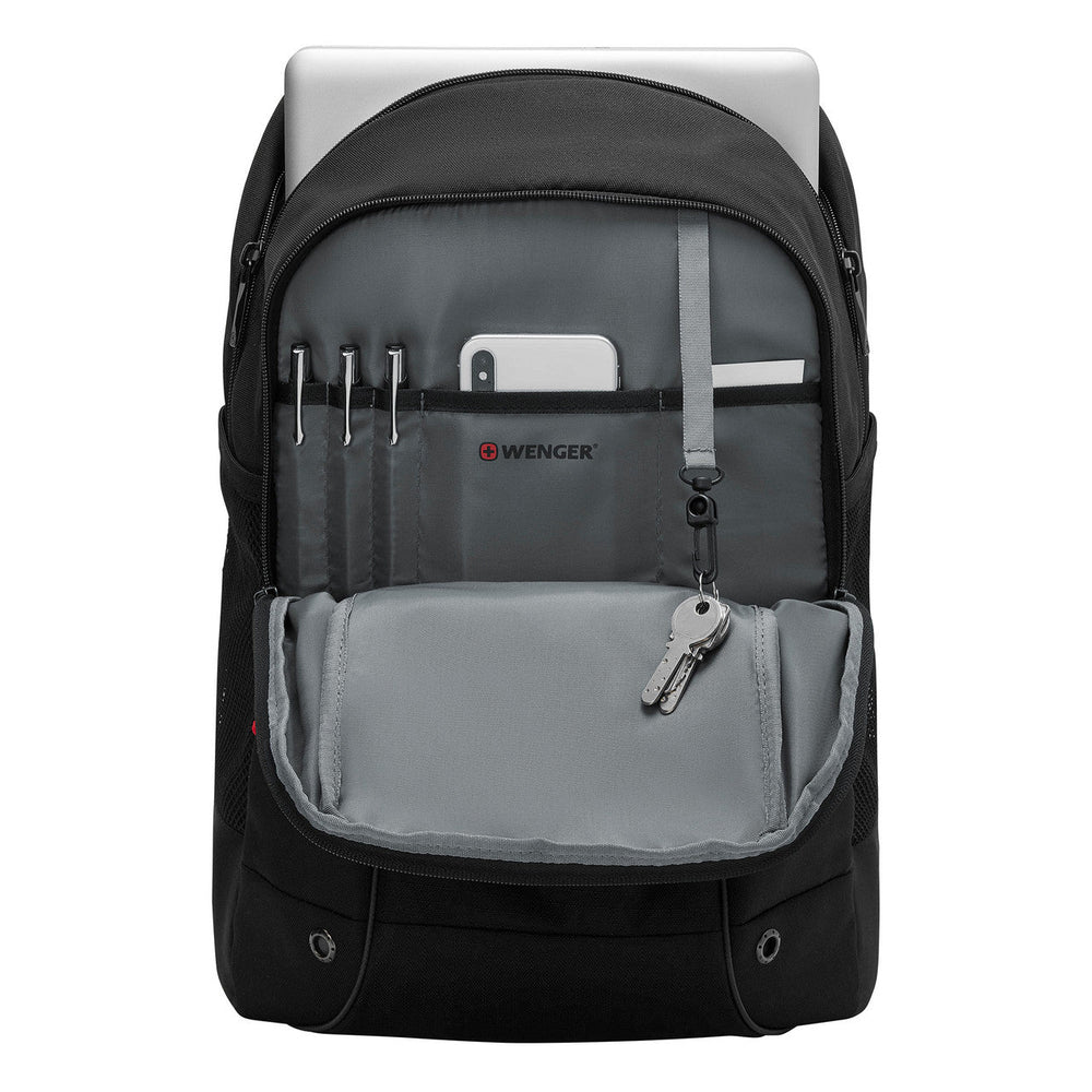 Wenger Roadjumper Black 16 Inch Laptop Backpack
