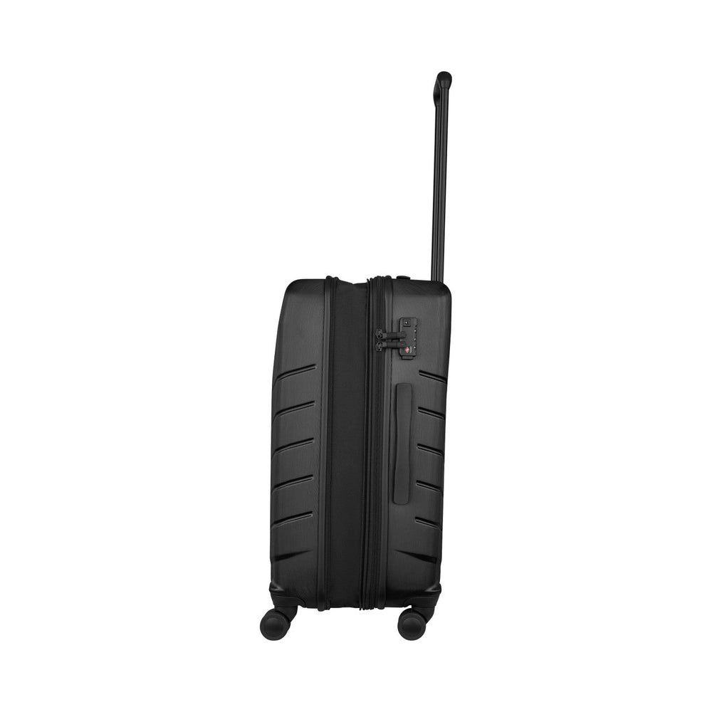 Wenger Pegasus Black Expandable Medium Suitcase With TSA Lock