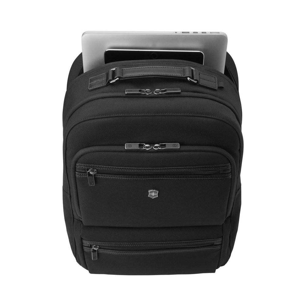 Victorinox Werks Professional Deluxe Backpack — Black