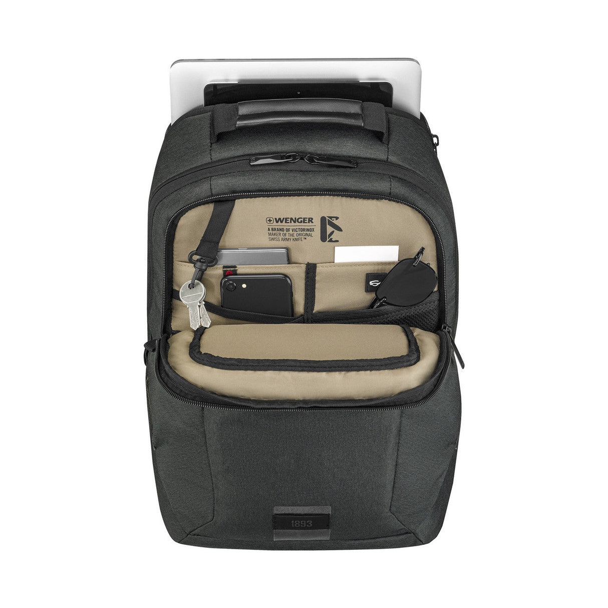 Wenger MX ECO Charcoal Sustainable Laptop Backpack 16 Inch