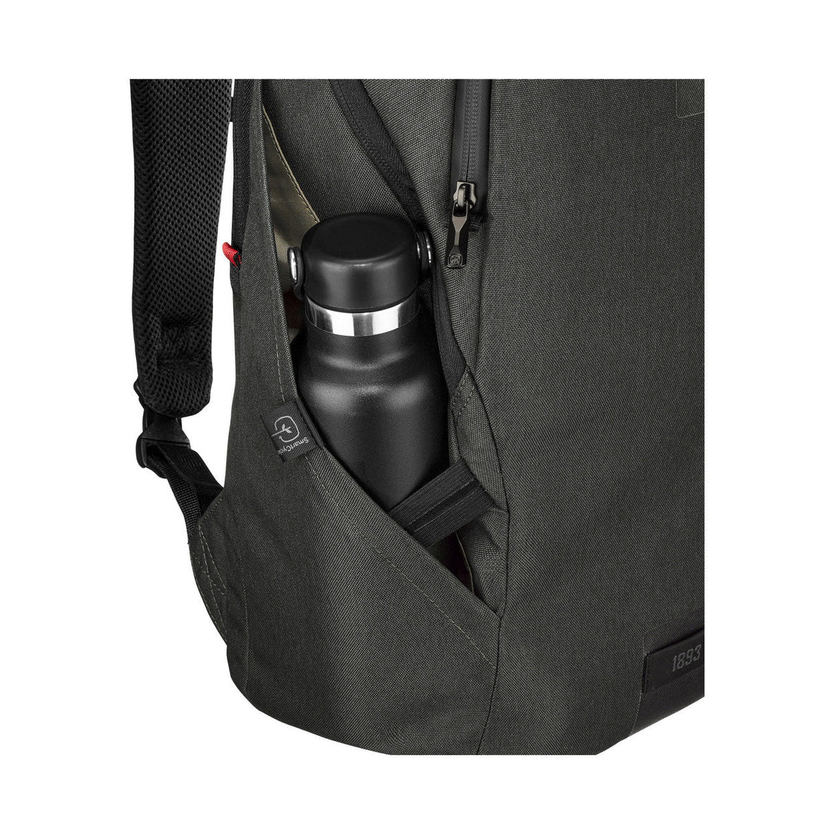 Wenger Eco Smart 16 Inch Laptop Backpack Recycled Charcoal