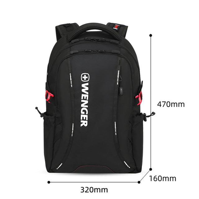 Wenger 15.6 Inch Laptop Backpack Water Resistant Durable
