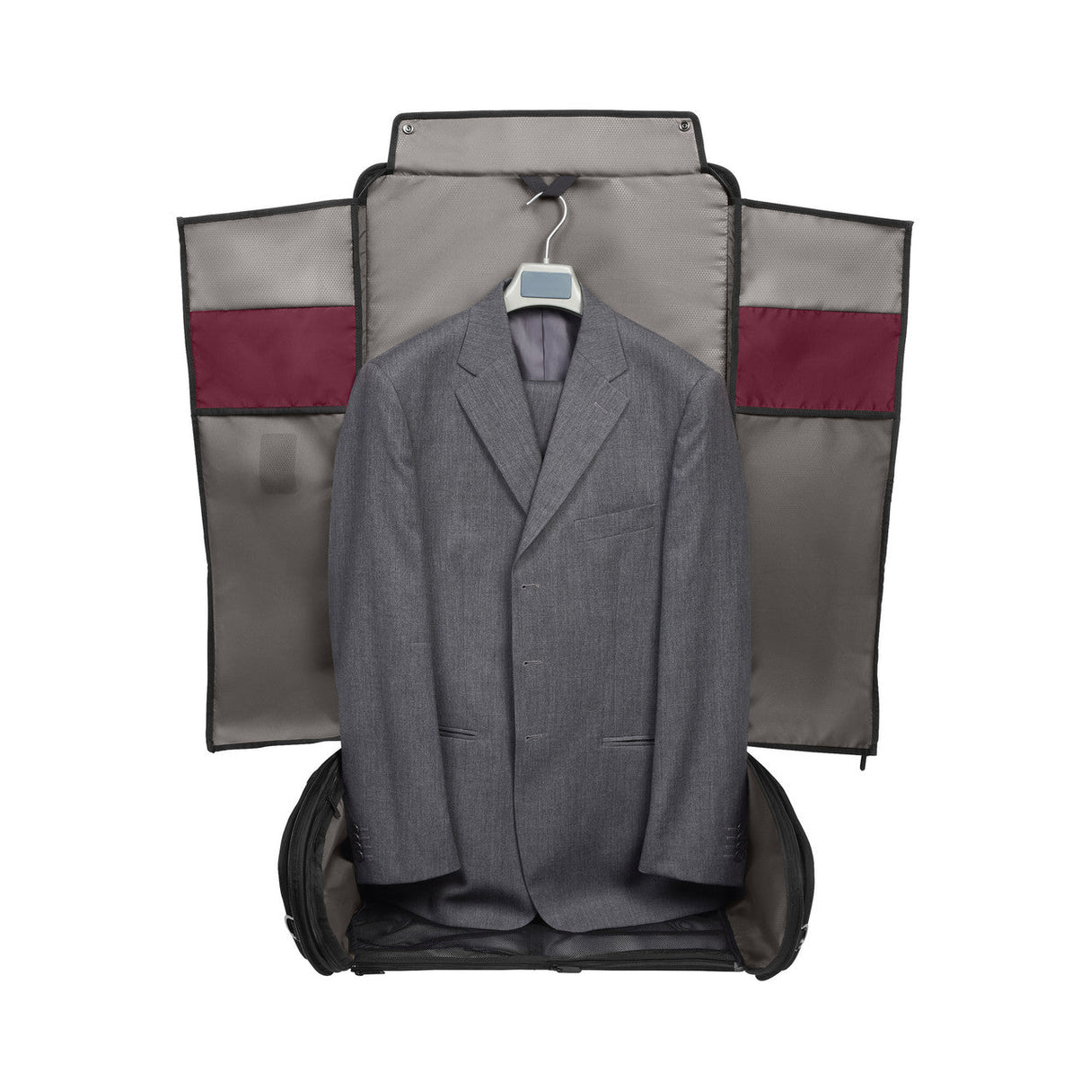 Victorinox Recycled Travel Garment Bag Black Lightweight