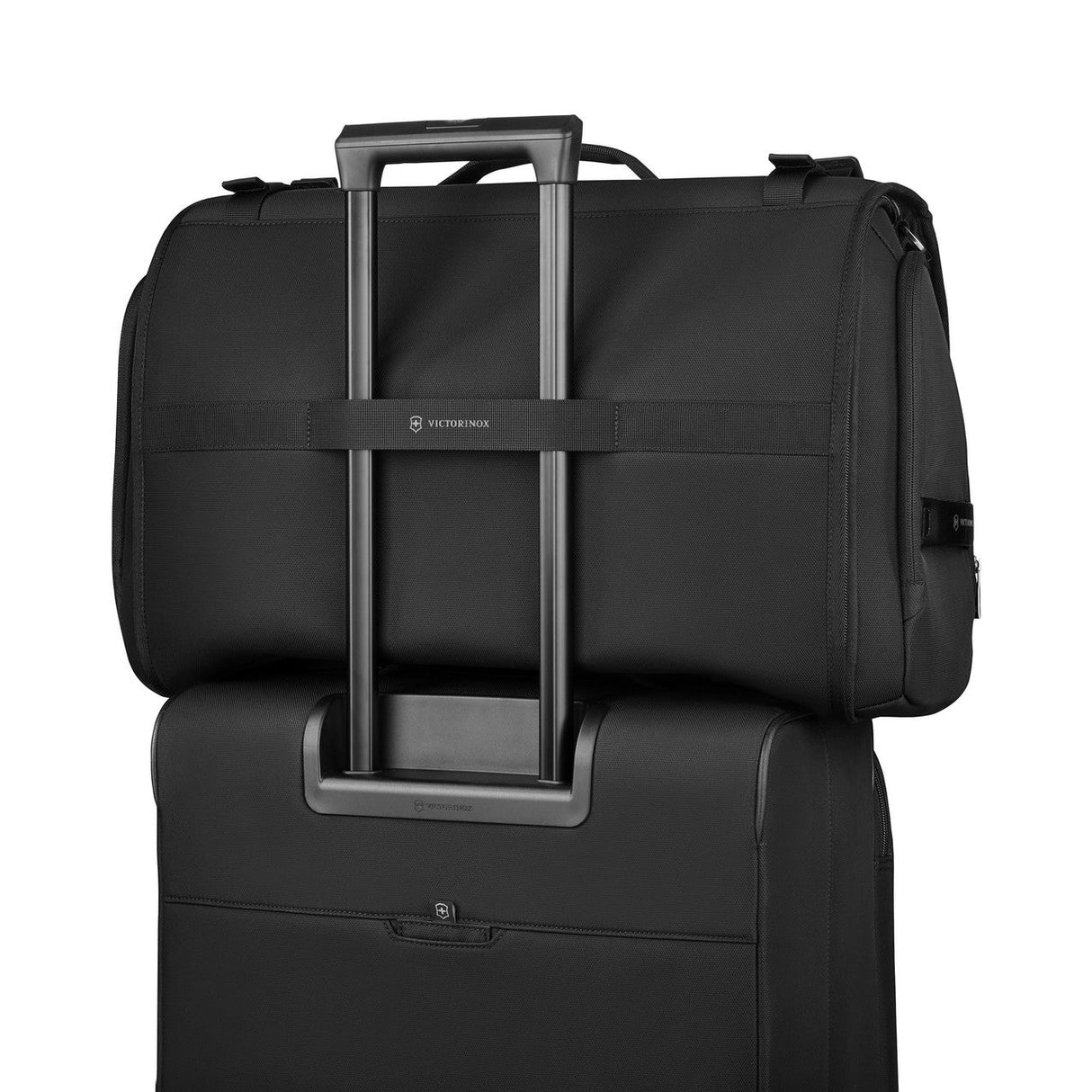 Victorinox Recycled Travel Garment Bag Black Lightweight