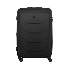 Wenger Prymo Large Hardside Suitcase Black Secure Travel Luggage