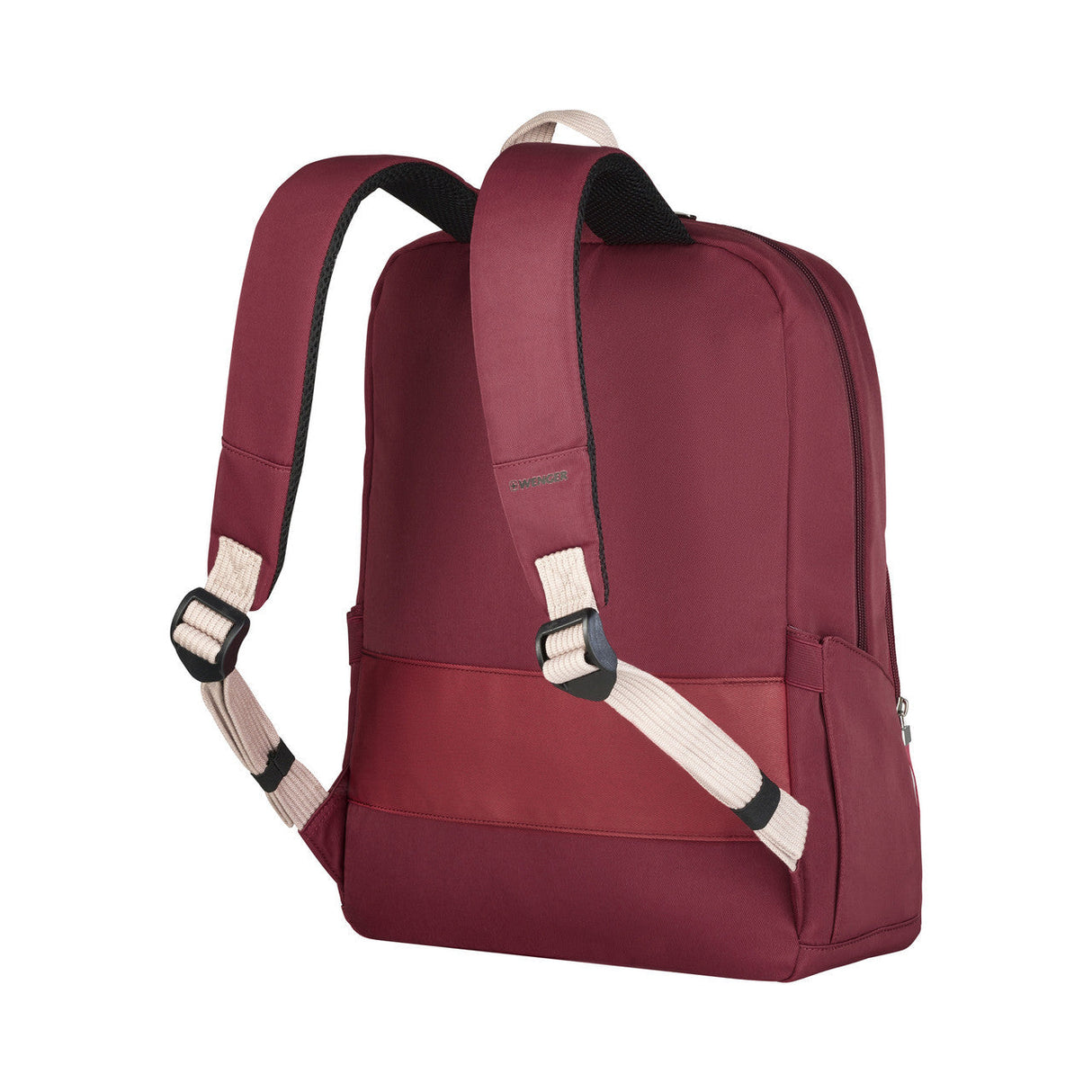Wenger Red Laptop Backpack 15.6 Inch With Trolley Strap