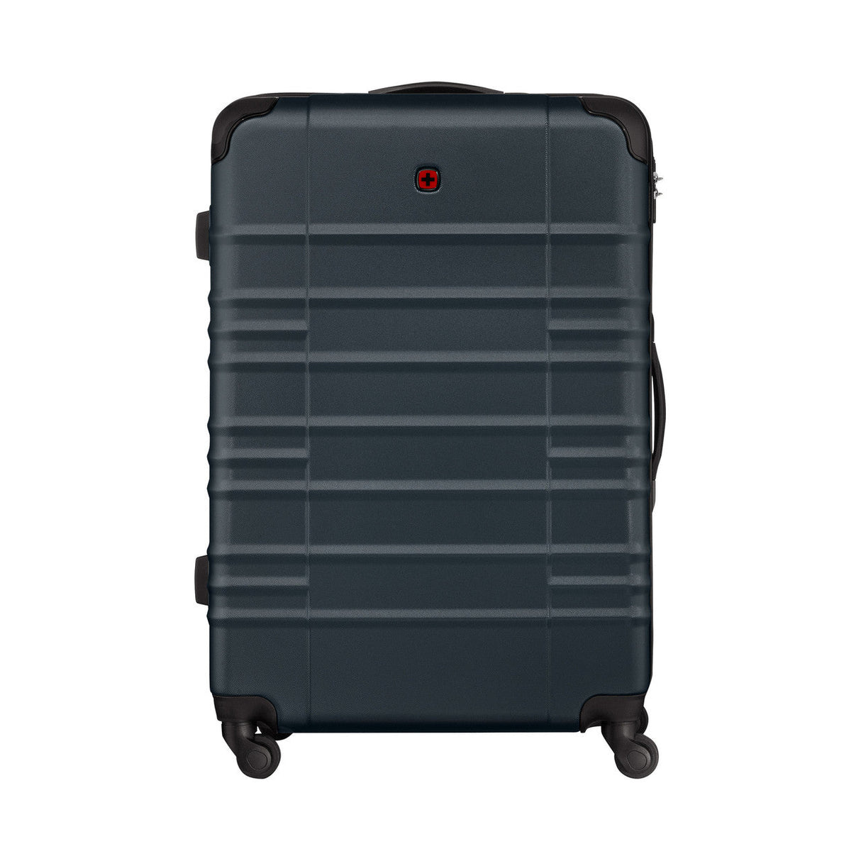 Wenger Amplar Large Hardside Suitcase Navy Blue Luggage