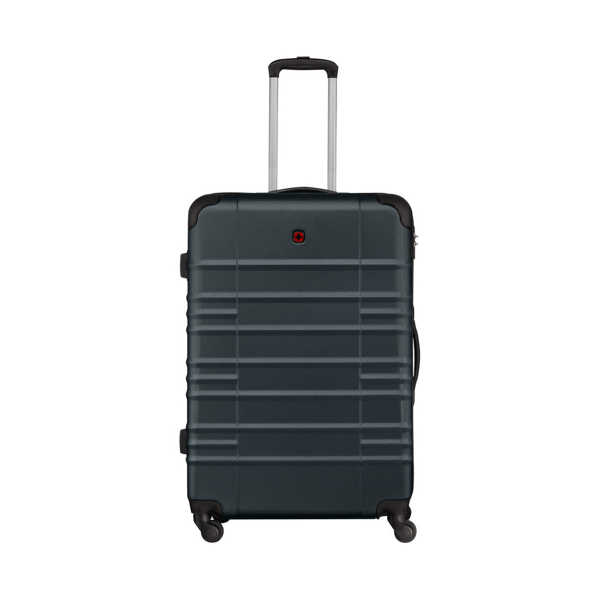 Wenger Amplar Large Hardside Suitcase Navy Blue Luggage