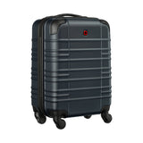 Wenger Amplar Lightweight Blue Carry-On Suitcase With Wheels