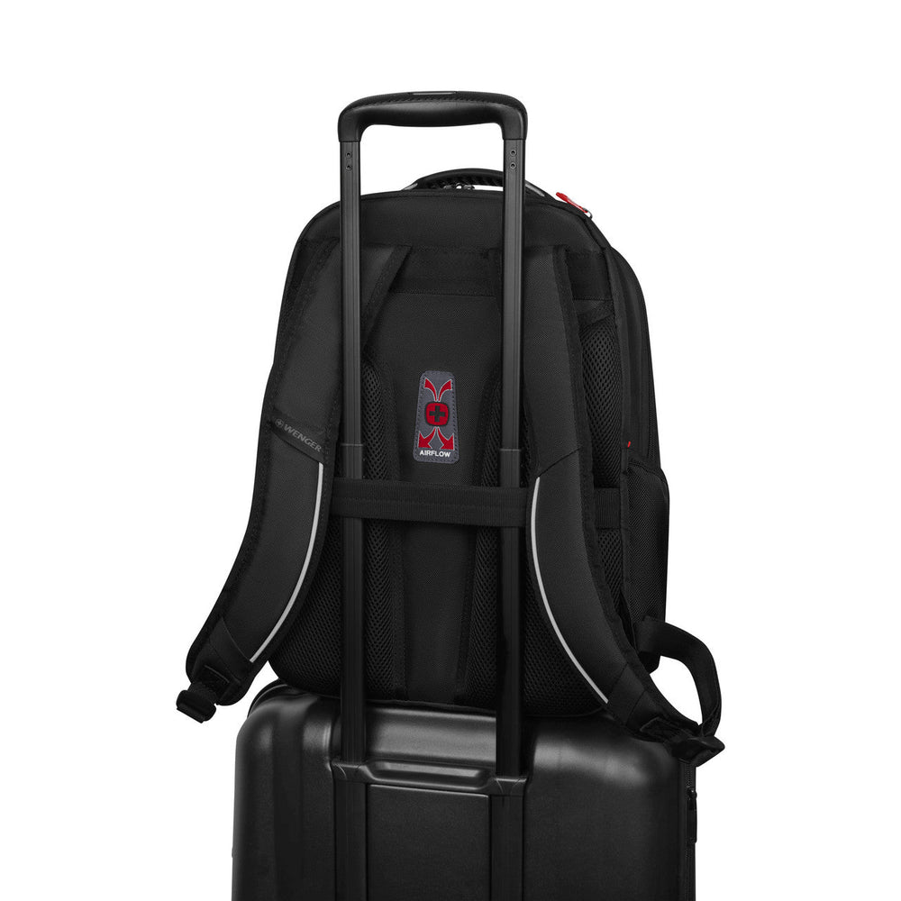 Wenger Altair Laptop Backpack — 15.6in, Black