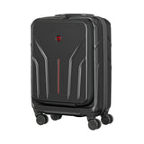 Wenger Amplix Hardside Carry-on Luggage with USB Ports Black